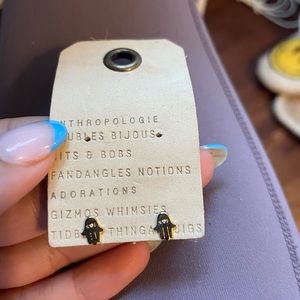 Gold Anthropologie Earrings